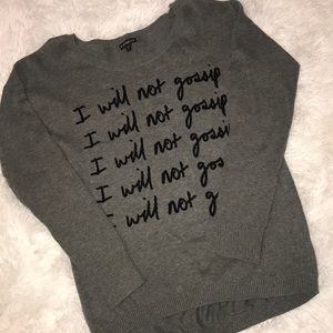Express sweater